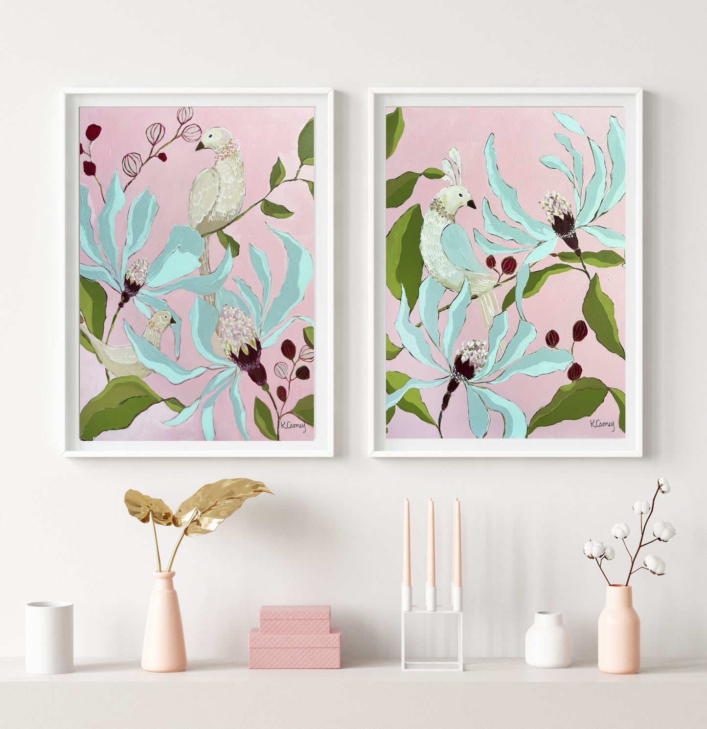 BIRDS AND BLOSSOMS 1