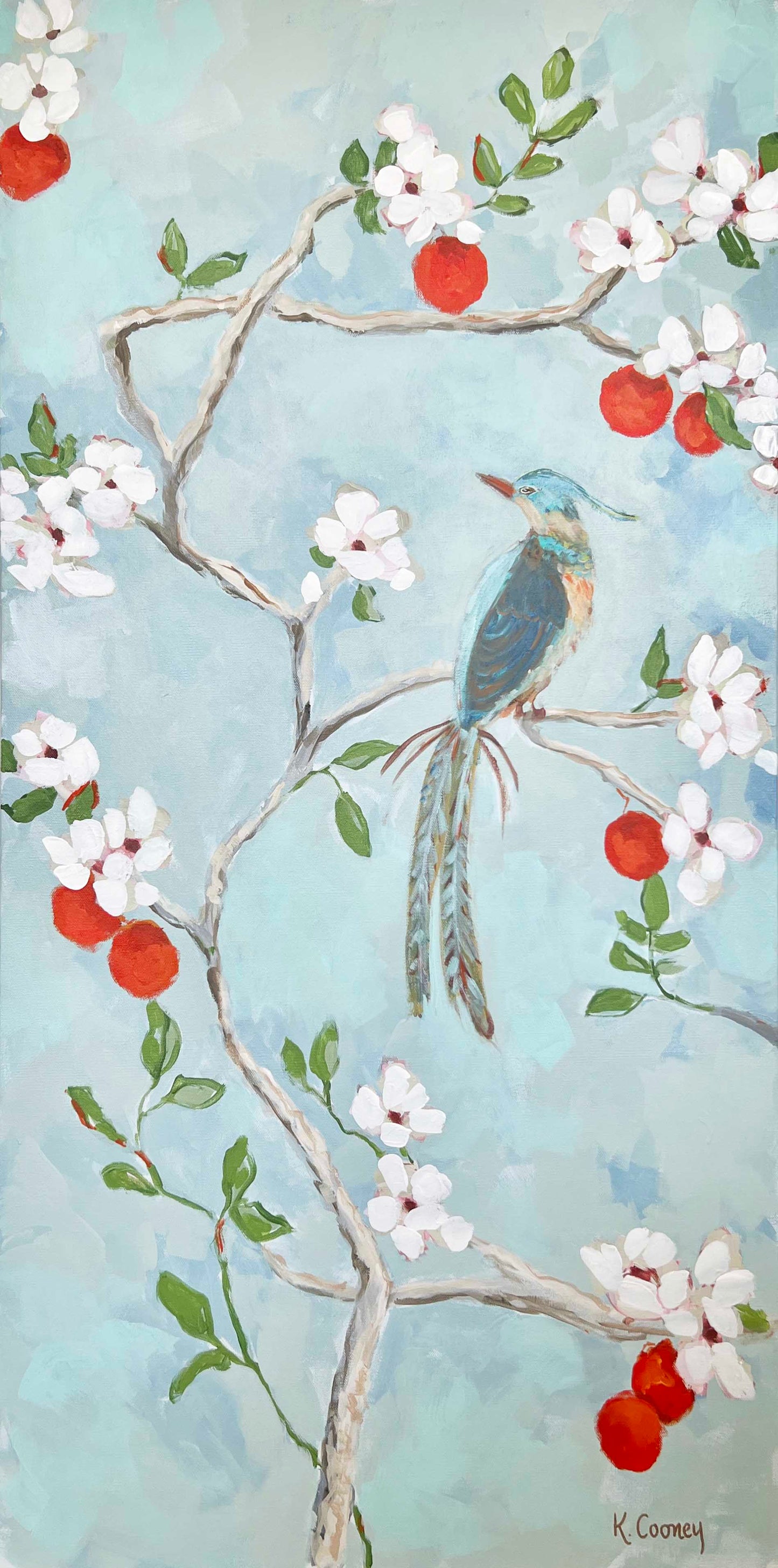 CHINOISERIE PANEL 1 - 24X48