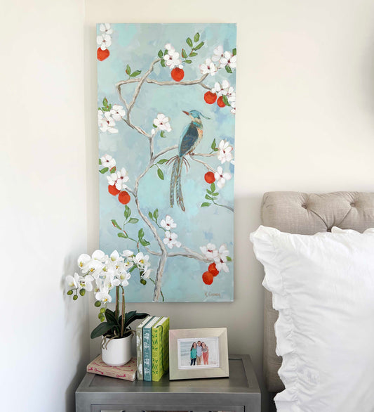 CHINOISERIE PANEL 1 - 24X48