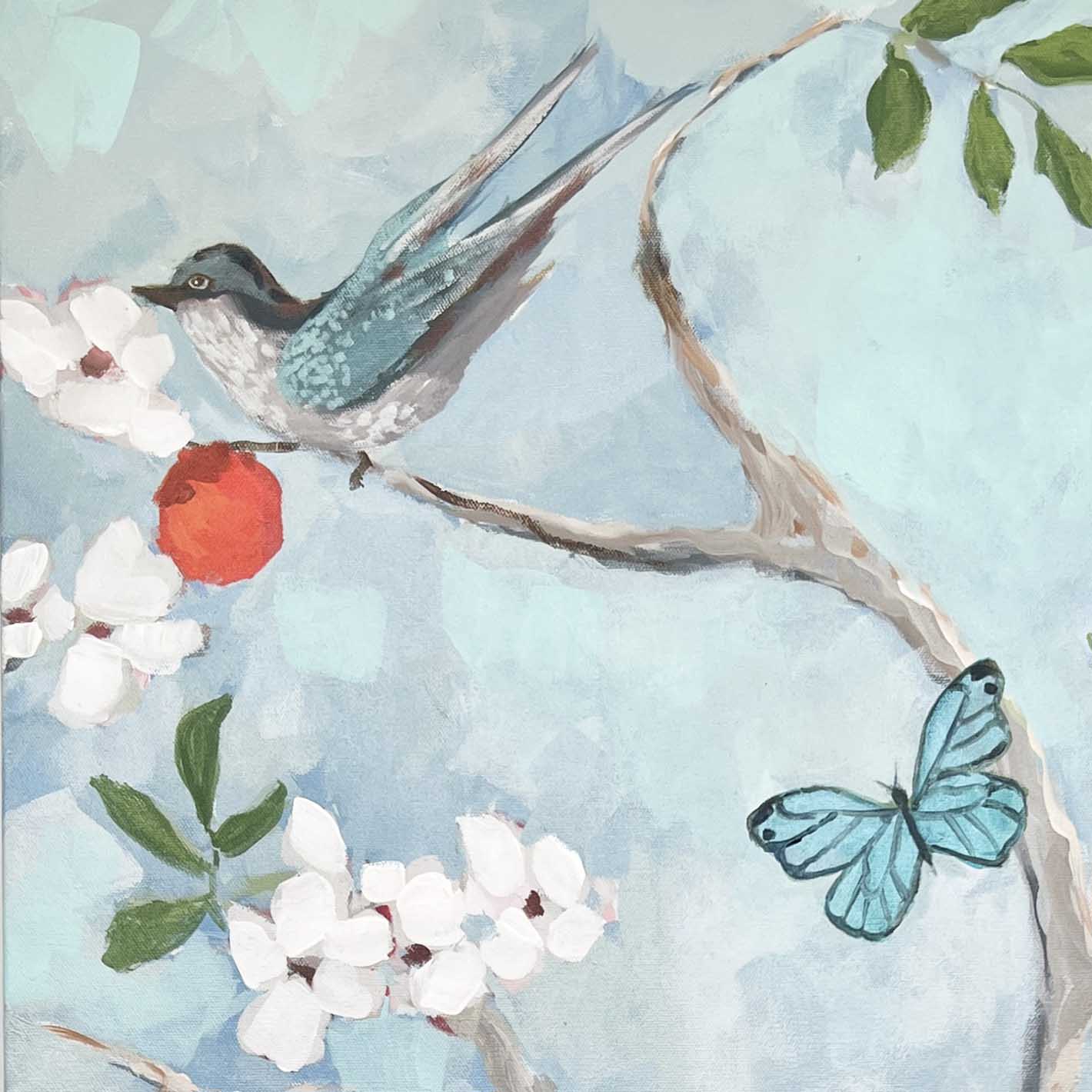 CHINOISERIE PANEL 2 - 24X48