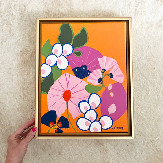 GOLDEN BLOSSOMS 11x14