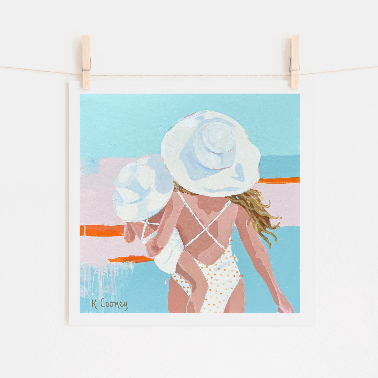 CARRY ME TO THE BEACH PRINT
