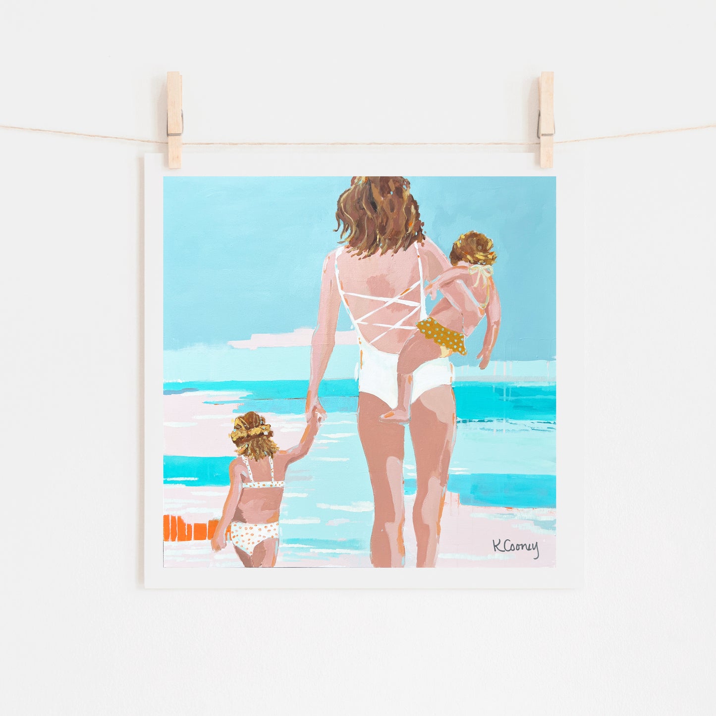 FOLLOW ME TO THE SEA PRINT