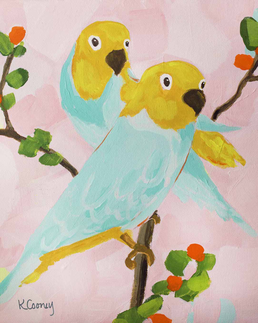LOVEBIRDS - NORM AND NANCY