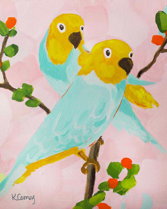 LOVEBIRDS - NORM AND NANCY