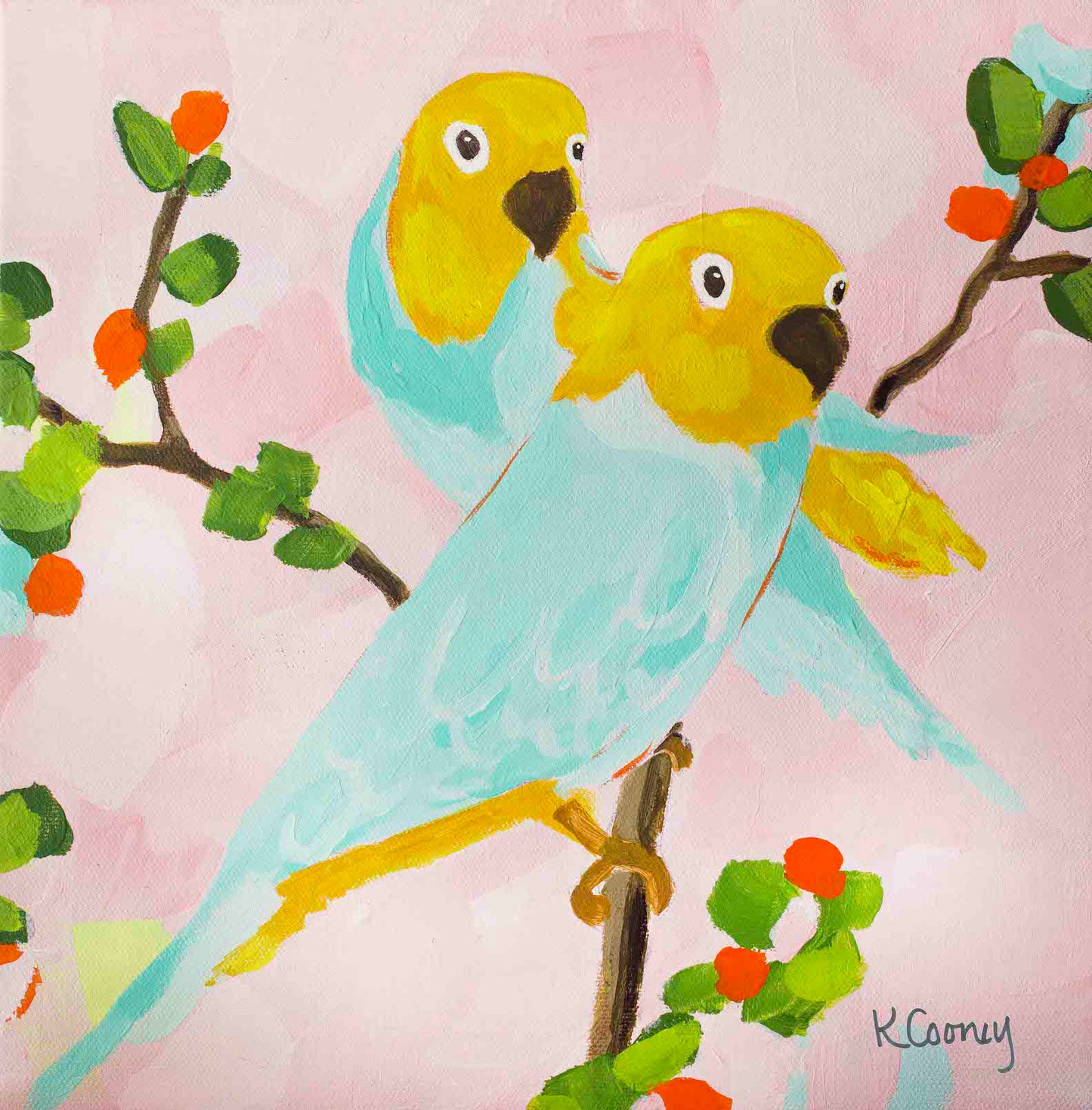 LOVEBIRDS - NORM AND NANCY