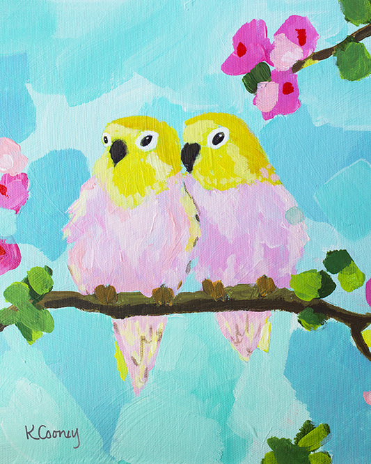 LOVEBIRDS - WALTER AND WEEZIE