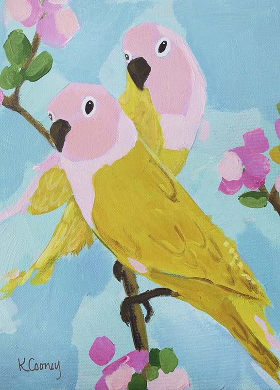 LOVEBIRDS - CAROL AND CLYDE