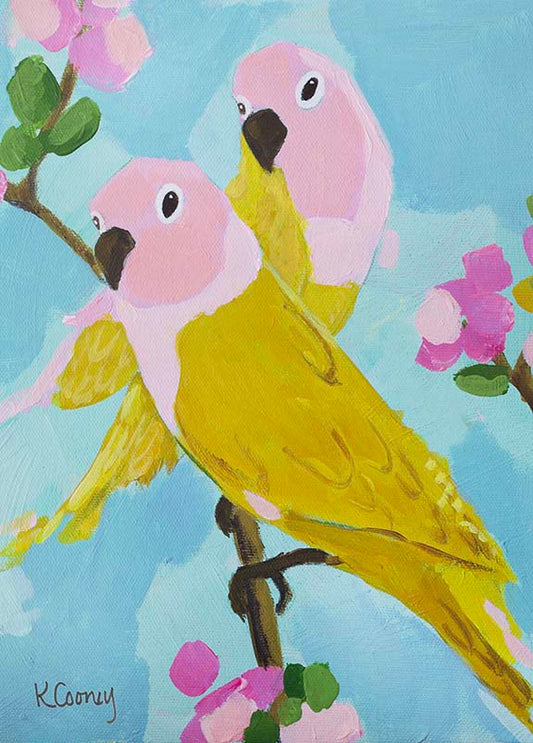 LOVEBIRDS - CAROL AND CLYDE