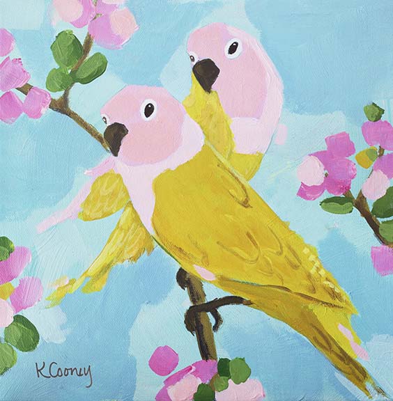 LOVEBIRDS - CAROL AND CLYDE
