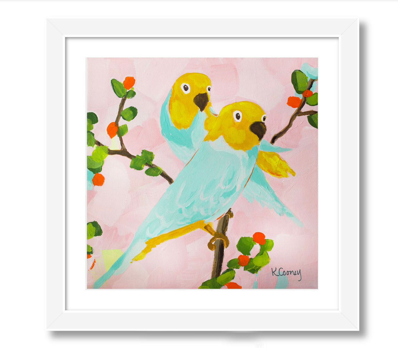 LOVEBIRDS - NORM AND NANCY