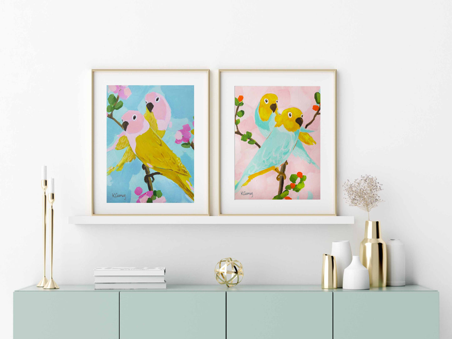 LOVEBIRDS - CAROL AND CLYDE