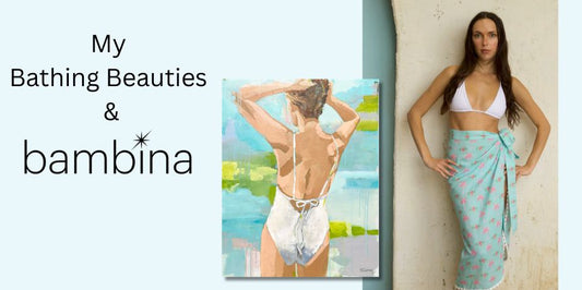 The Mother- Daughter Team at BAMBINA Swim and how their swimwear inspires my work