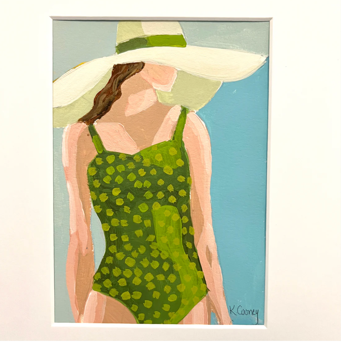Bathing Beauty 1 on Paper