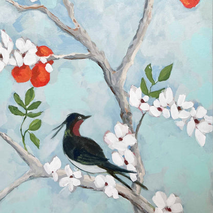CHINOISERIE PANEL 2 - 24X48
