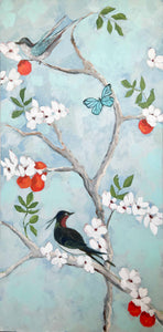 CHINOISERIE PANEL 2 - 24X48