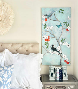 CHINOISERIE PANEL 2 - 24X48