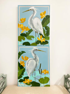 EGRET LAGOON 2  24X30