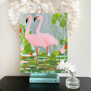 FLAMINGO FANFARE 2. 16x20