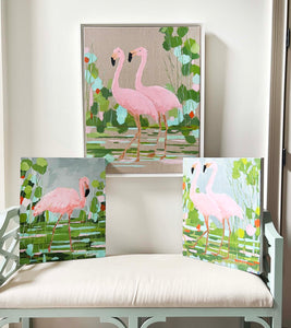 FLAMINGO FANFARE 2. 16x20