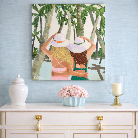 Friends with a View 36x36