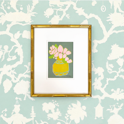 Blooms in Bamboo 1