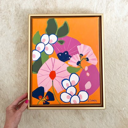 GOLDEN BLOSSOMS 11x14