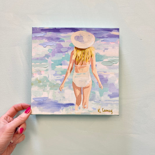 GWYNETH 8x8 Hand Embellished Canvas Print (Copy)