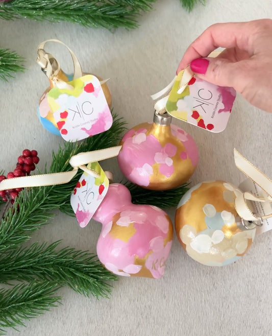 HOLLY JOLLY ORNAMENTS-BOGO 1/2 off