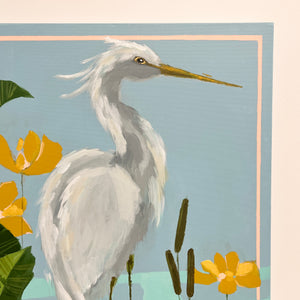 EGRET LAGOON 1  24X30