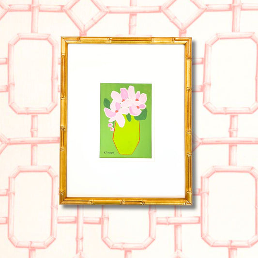 Petals and Porcelain Framed - No. 5