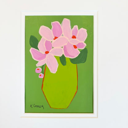 Petals and Porcelain Framed - No. 5