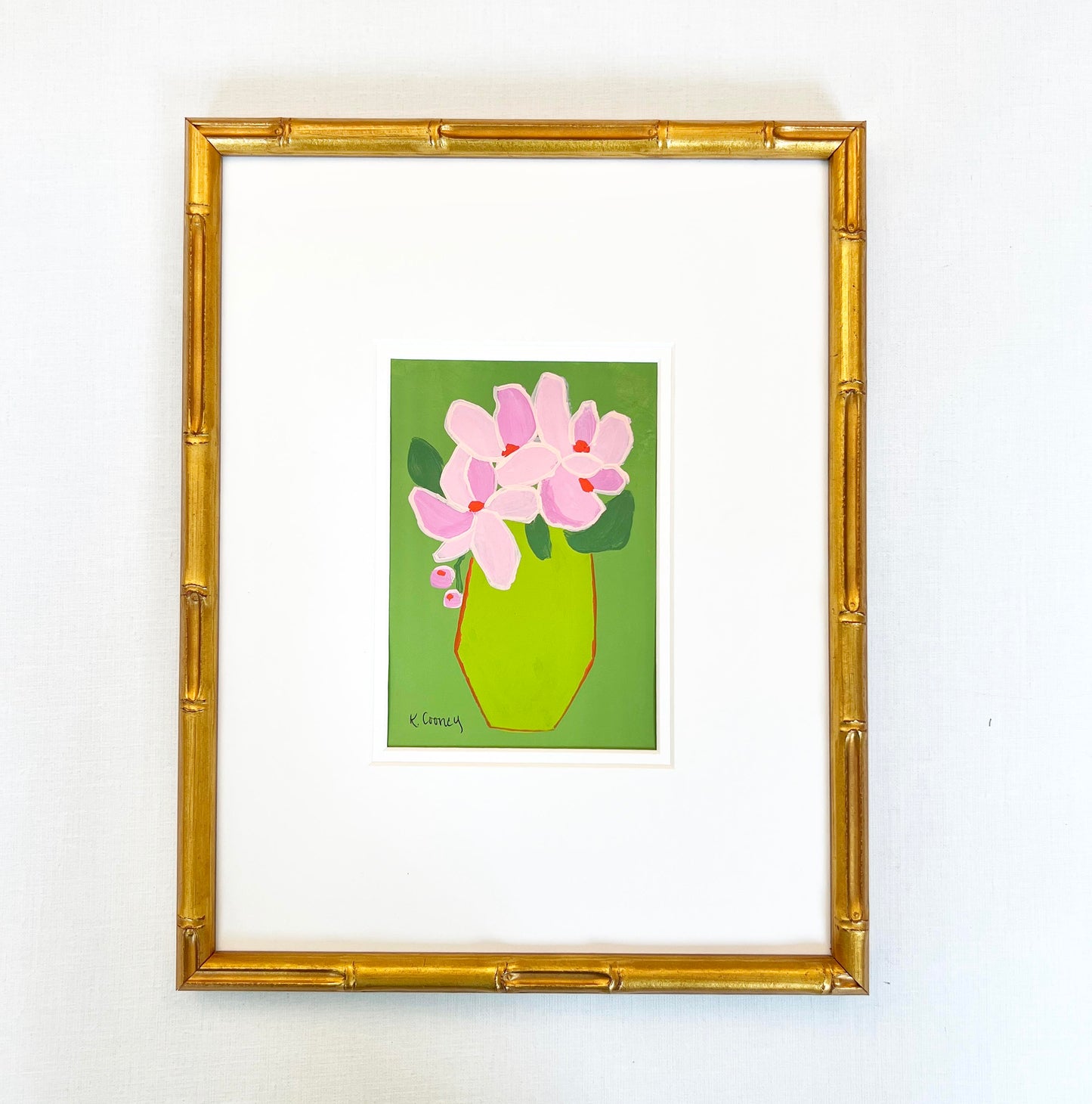 Petals and Porcelain Framed - No. 5
