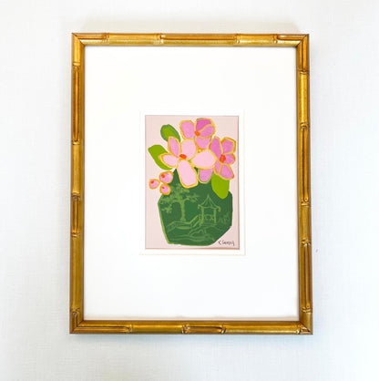 Petals and Porcelain Framed - No. 6