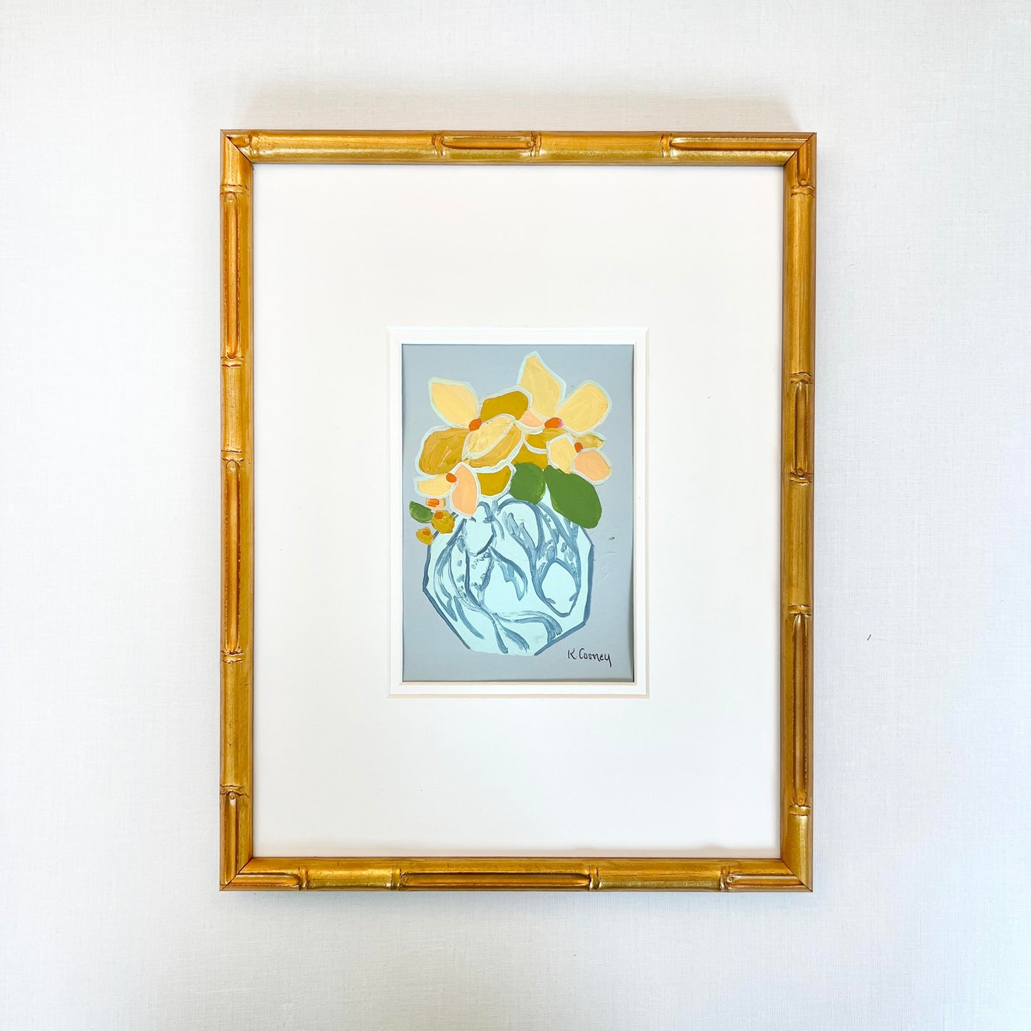 Petals and Porcelain Framed - No. 8