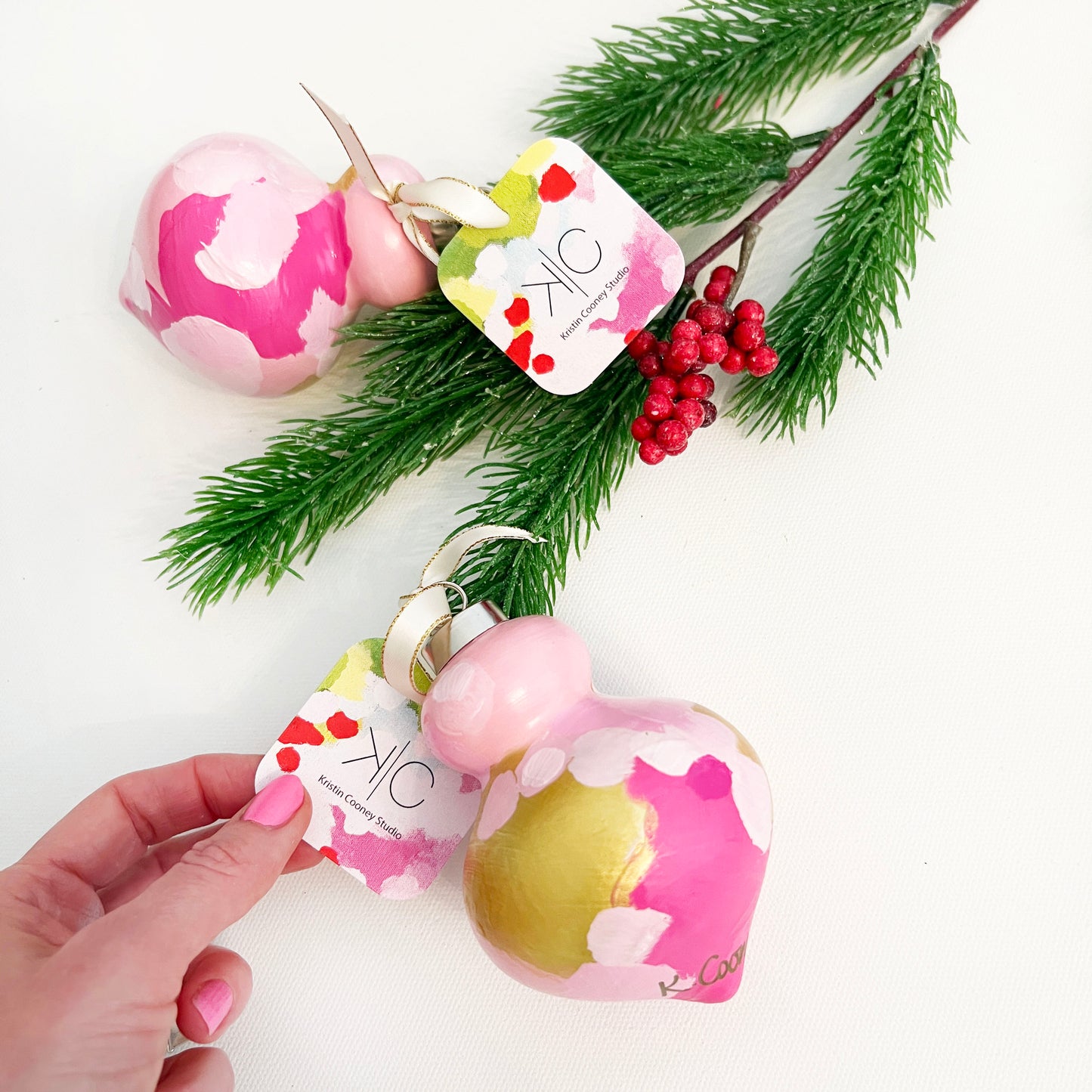 HOLLY JOLLY ORNAMENTS