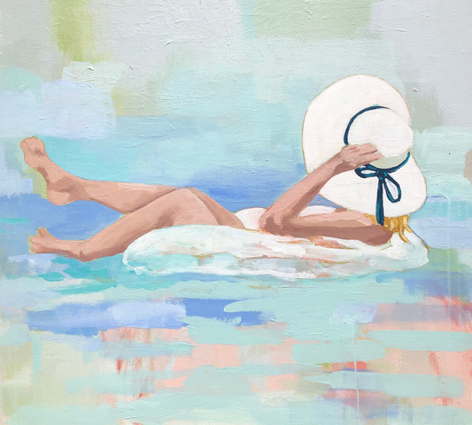 Felicity's Float Paper Print Unframed 20x20