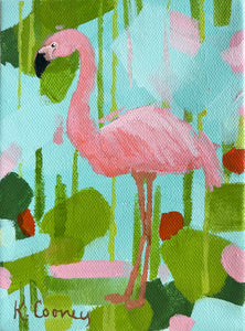 TINY FLAMINGO 2   5x7