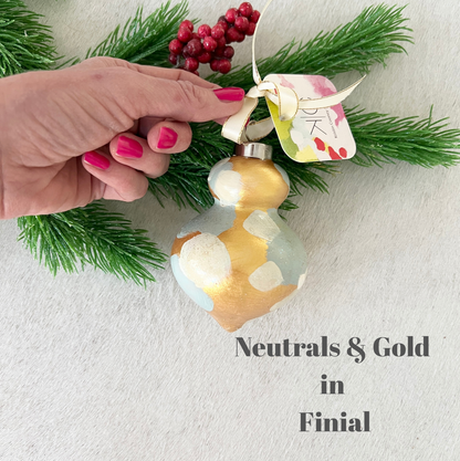 HOLLY JOLLY ORNAMENTS