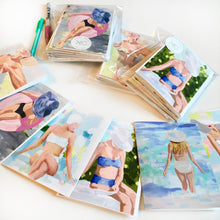 Load image into Gallery viewer, NOTECARDS - BATHING BEAUTIES
