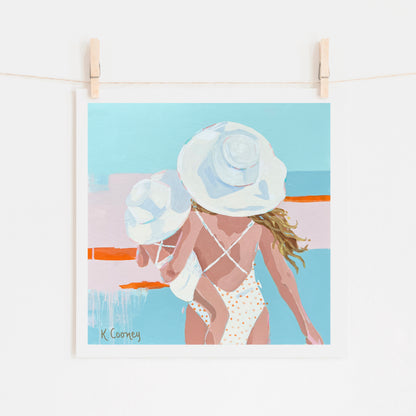 CARRY ME TO THE BEACH PRINT