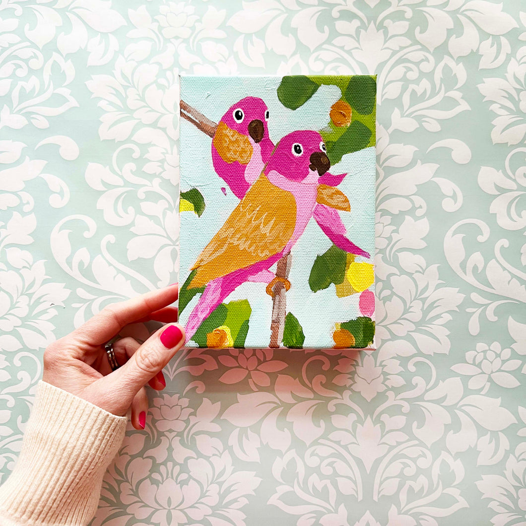 LOVE BIRDS 11- 5x7