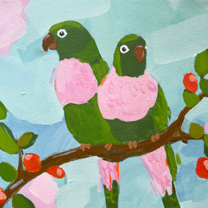 LOVE BIRDS 1 - 9x12