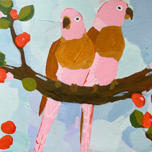 LOVE BIRDS 4- 10x10