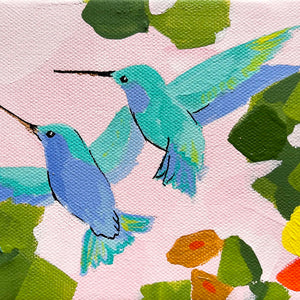 LOVE BIRDS 9- 5x7