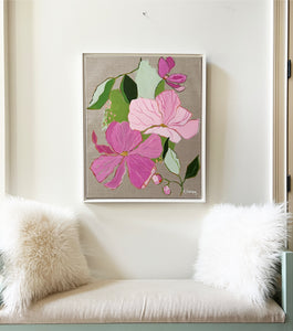 PINKY BREWSTER 1 in White Float Frame
