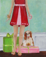 Load image into Gallery viewer, NOTECARDS - PIPER AND HER PUPPY
