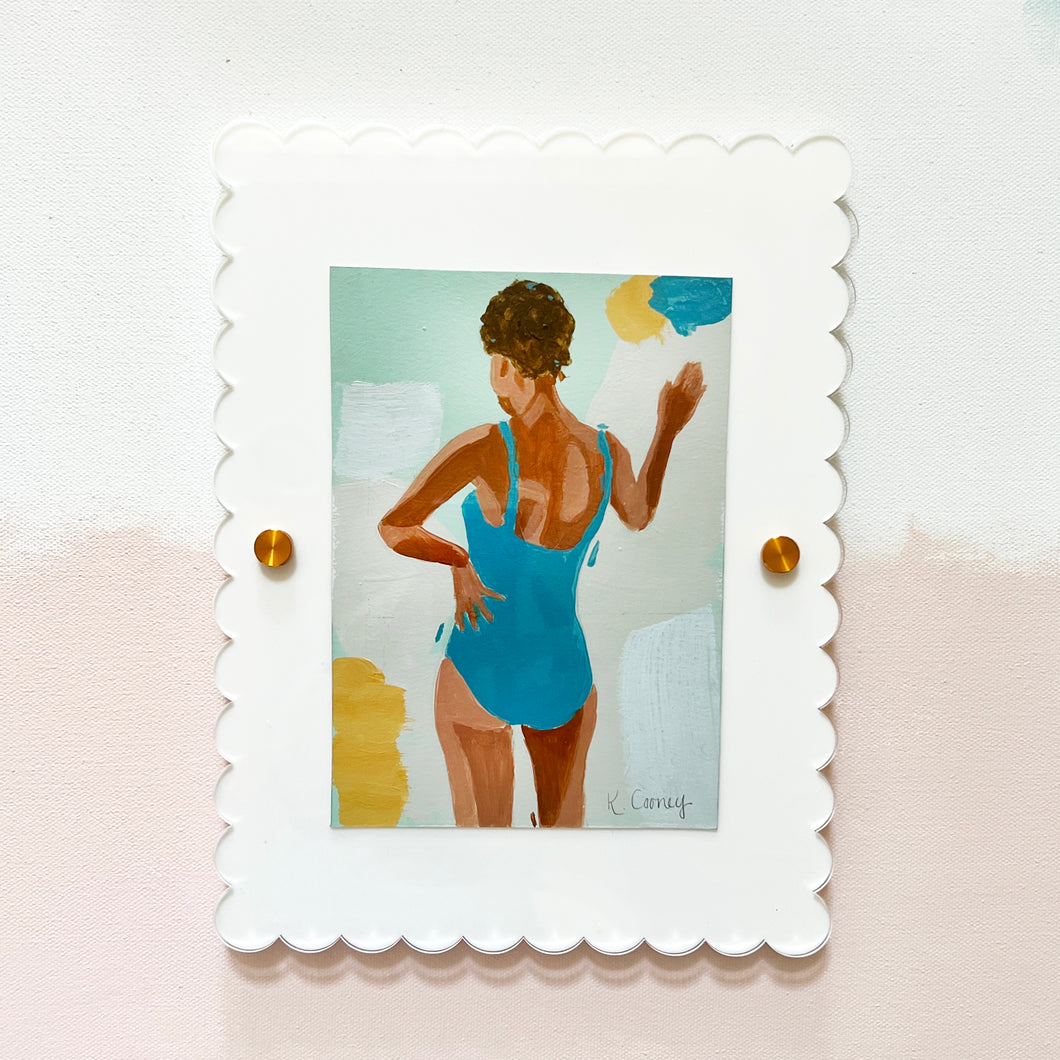 SCALLOP FRAMED ORIGINALS - GINA