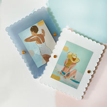 Load image into Gallery viewer, SCALLOP FRAMED ORIGINALS - JILL
